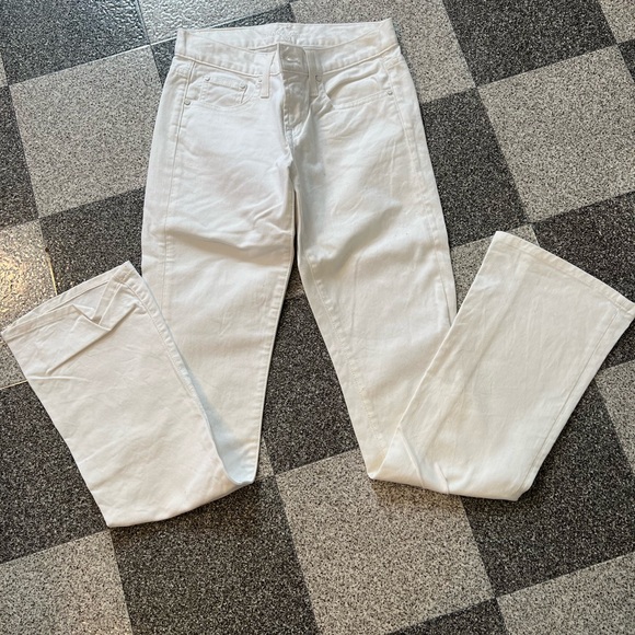 Ralph Lauren Women's Straight Leg Jeans - White 25inch waist - Picture 2 of 9